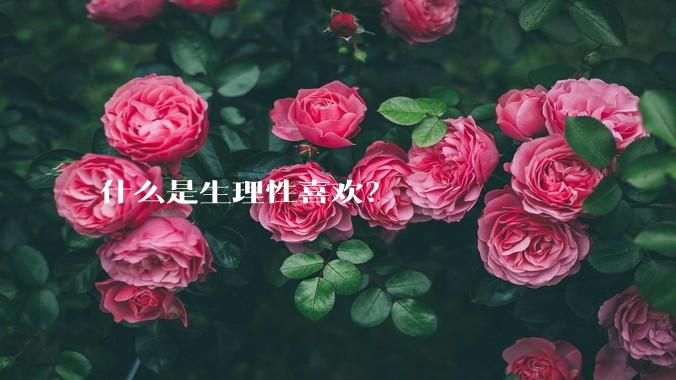 什么是生理性喜欢？