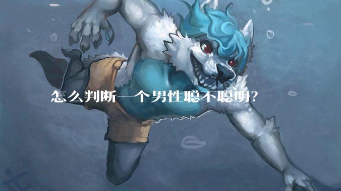 怎么判断一个男性聪不聪明？